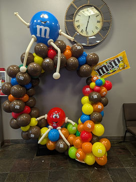 M&M balloon design