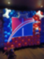 Custom logo balloon wall
