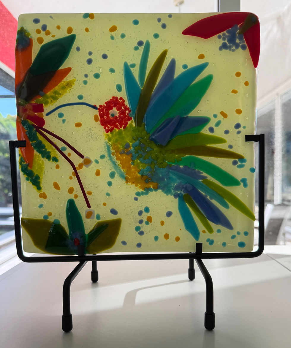 Thumbnail: SATURDAY SESSION: FUSED GLASS WALL ART