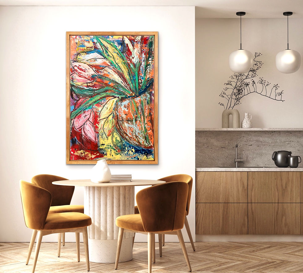 Thumbnail: Tulips in a Vase