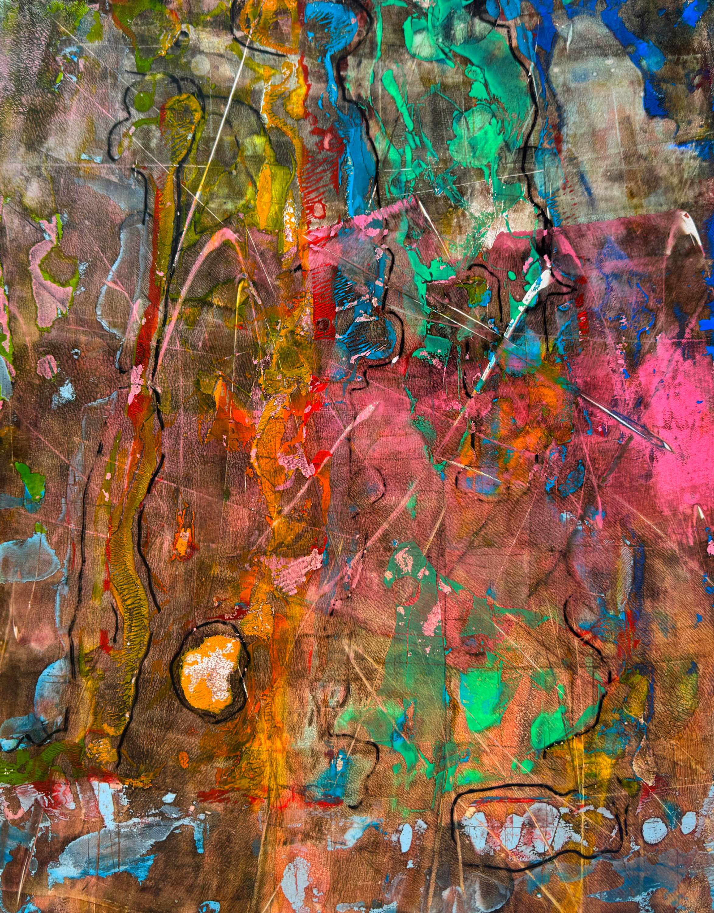 HAND-PULLED MONOTYPE  1025-06