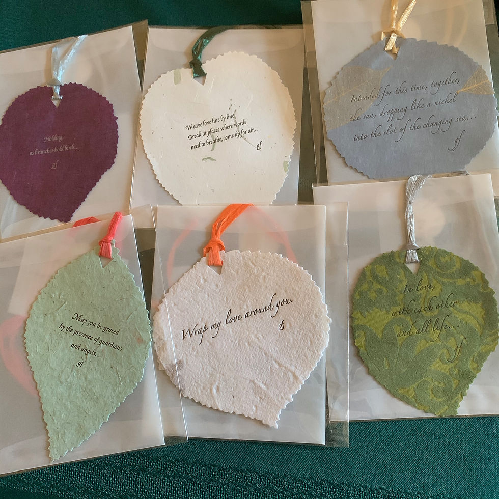 Peace Leaves Love Set of 6