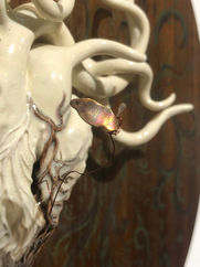 ceramic artwork by Indonesian artist Lie Fhung: ALIVE, 2024