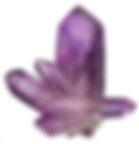 Amethyst crystals