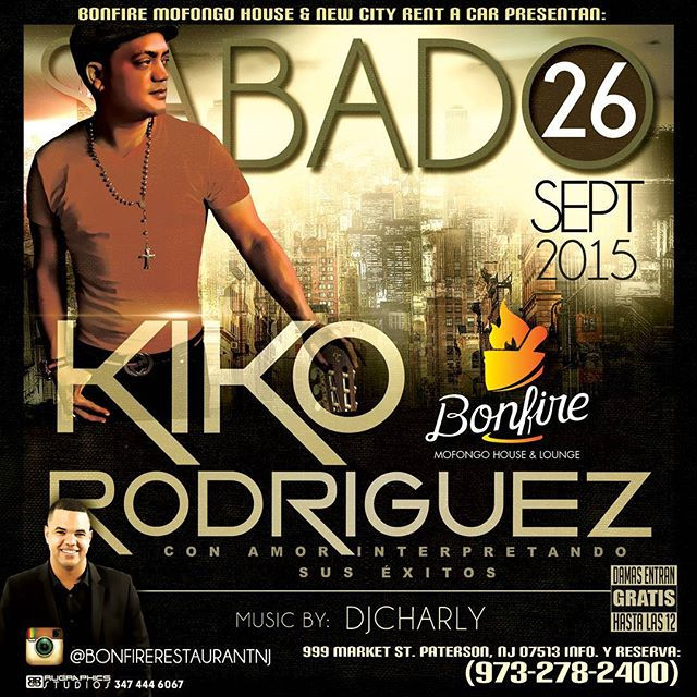 Kiko Rodriguez _t #bonfirerestaurantnj
