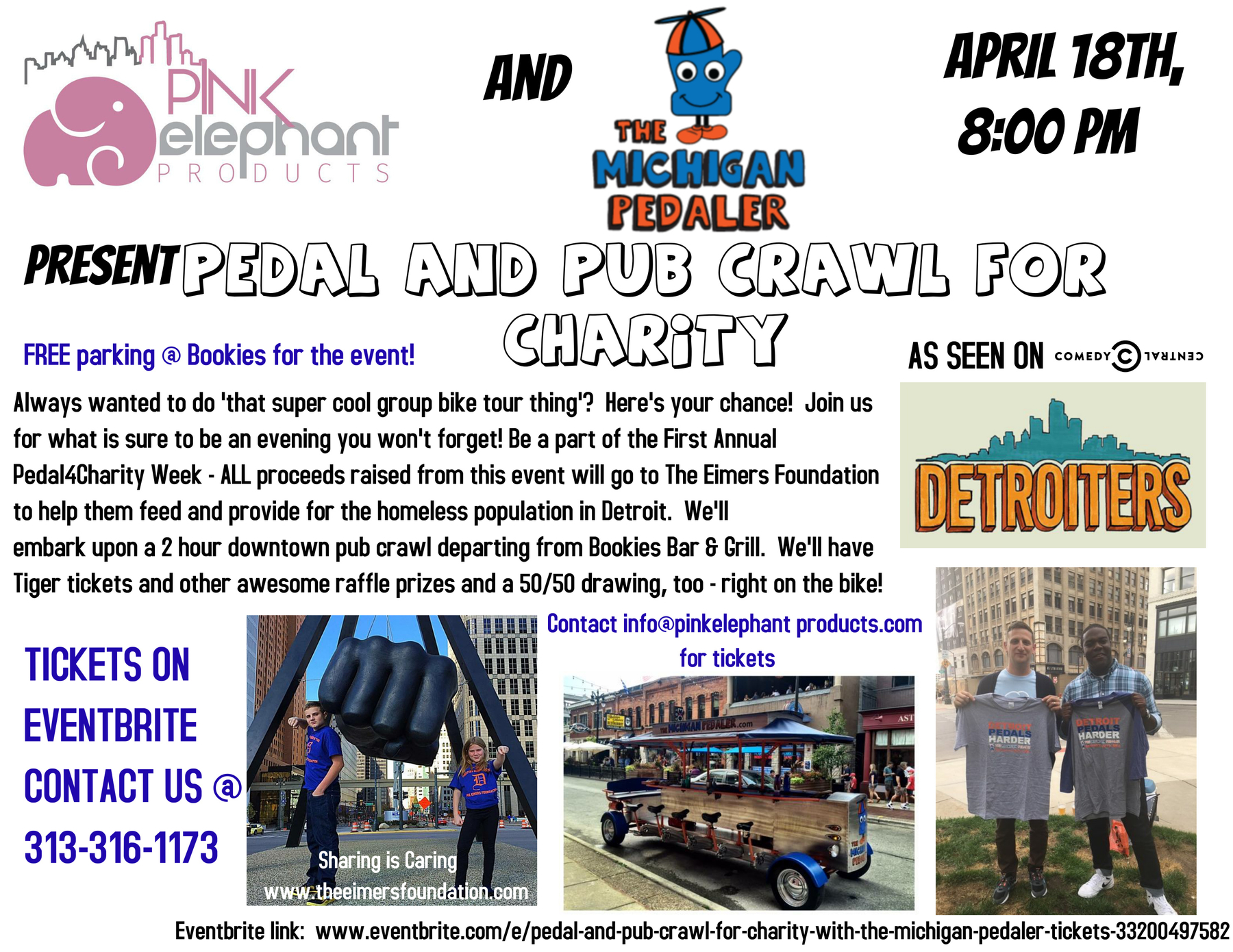 First Annual #Pedal4Charity Week