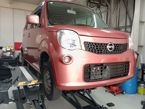 ドライブシャフトブーツ交換・ベルト調整他