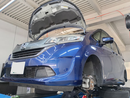 車検整備・コンプレッサー、エキスパンションバルブ交換