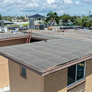 Nice and clean new roof ready for final