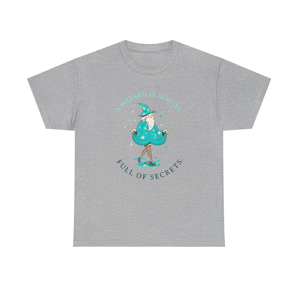 Thumbnail: Magic Has No Gender: "Full of Secrets" Wizard Tee