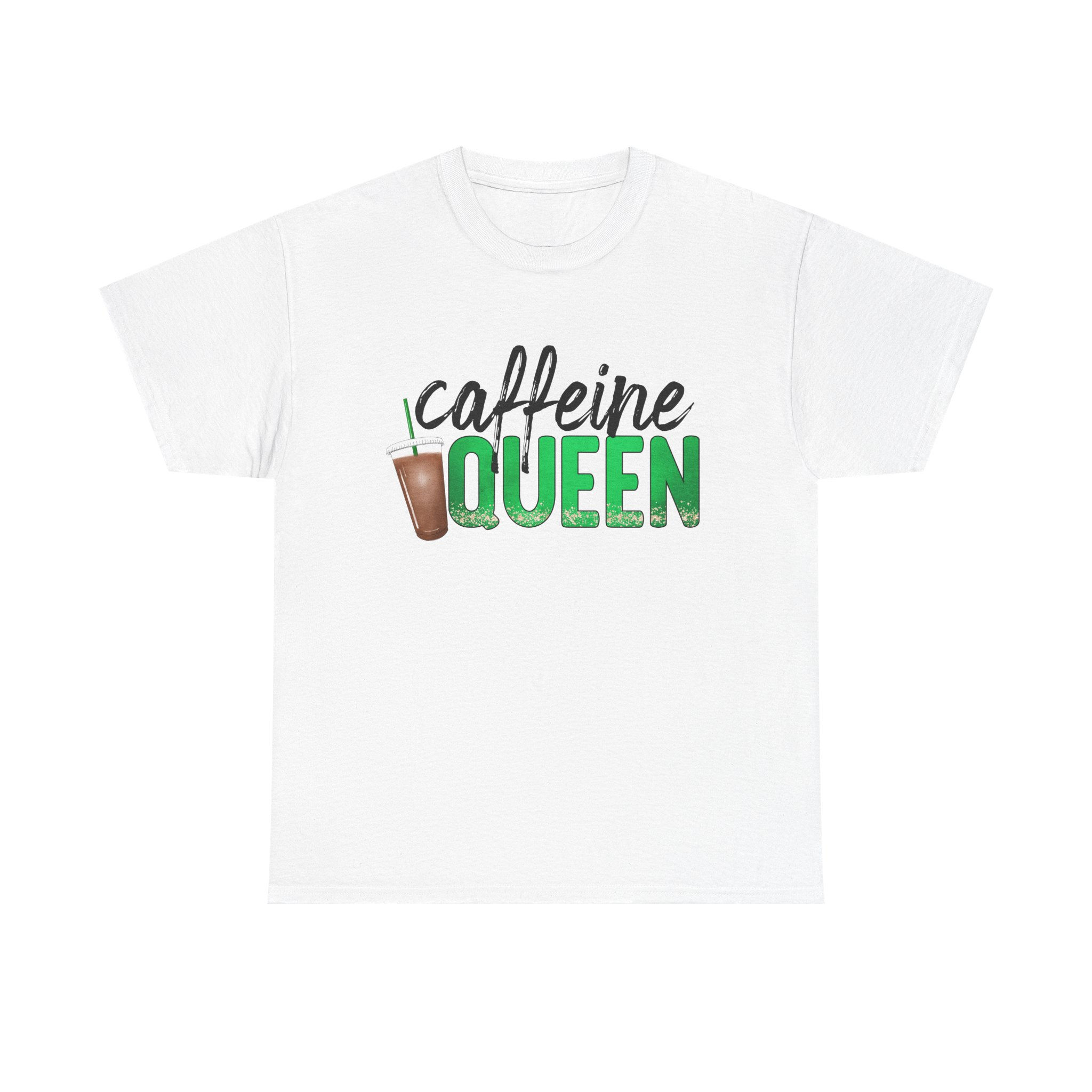 Iced Coffee is My Crown Graphic Tee