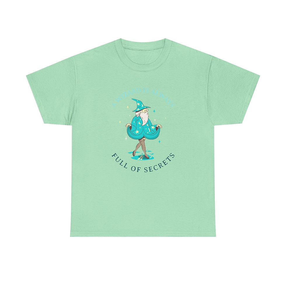 Thumbnail: Magic Has No Gender: "Full of Secrets" Wizard Tee