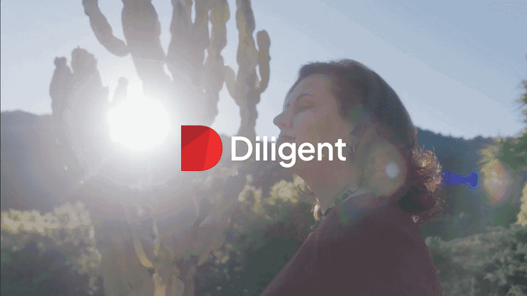 Diligent logo title sequence animation