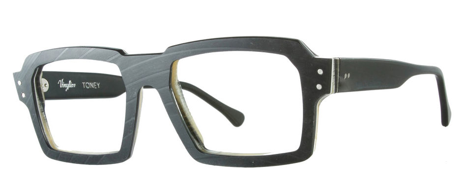 From Vinyl to Vision: Glasses Made from Recycled Records