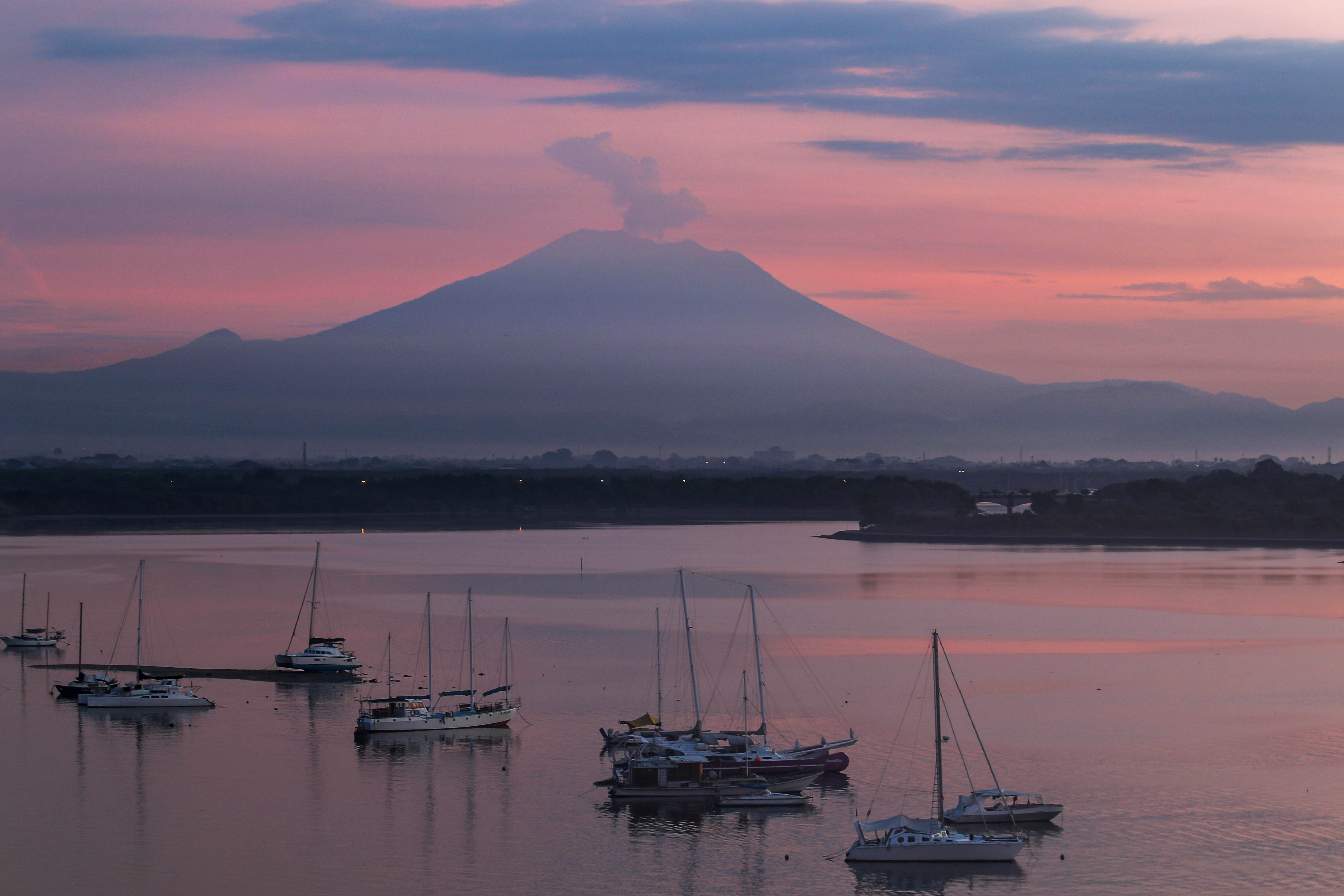 Smoking Sunrise on Bali