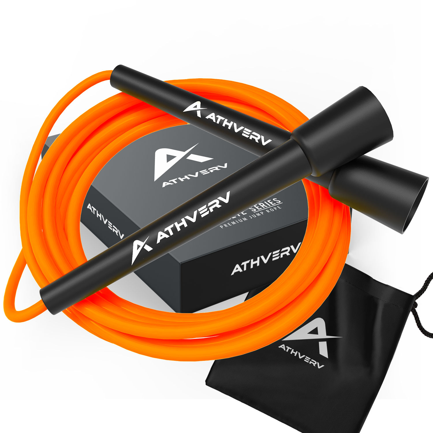 Verve Speed Jump Rope, Orange