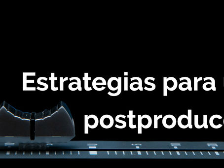 Estrategias para una postproducción fader audio en posicion lateral