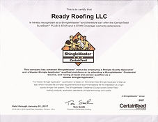 Ready Roofing Certification
