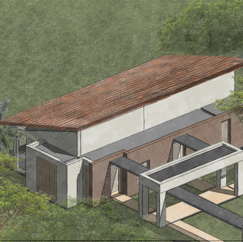 BAGAZAL | Es una casa de recreo ubicada a las afueras de Villeta, Cundinamarca. 