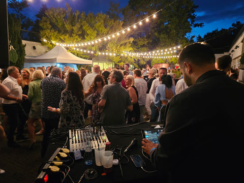 A group of friends enjoying a Meet5 activity together.