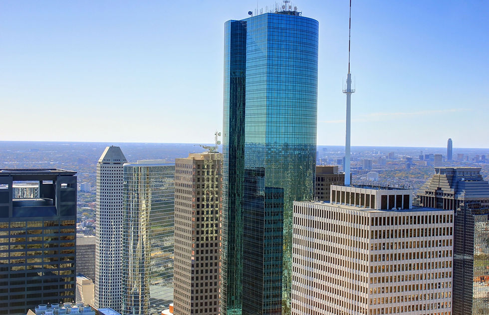 Panorama of The Woodlands skyline - The best way to find friends in The Woodlands, TX