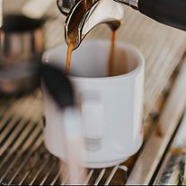 Meet5 Gruppe bei einem lockeren Kaffeetreffen im Joe's Cafe in Viersen.