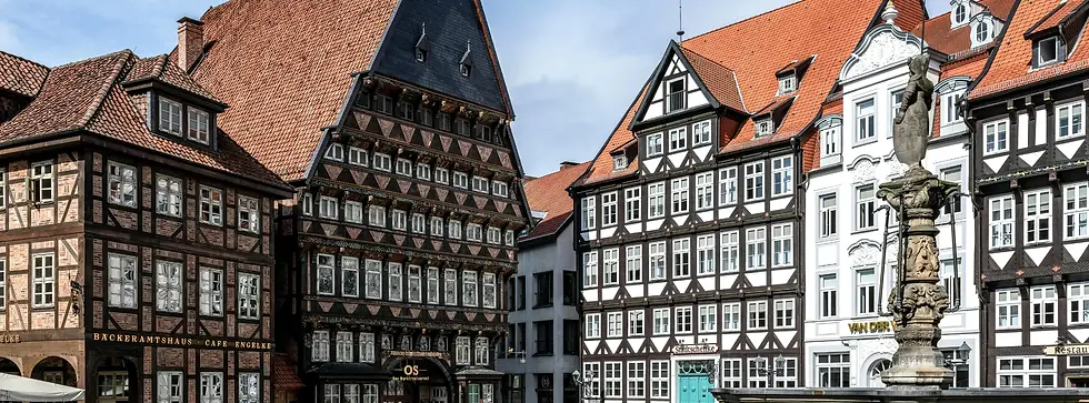 Panorama von Hildesheim. Meet5, der einfachste Weg, um in Hildesheim neue Freunde zu finden.