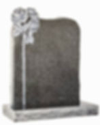 Carved roses memorial