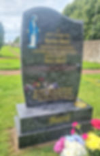 Our Lady Religious Headstone