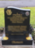 Irish Harp Headstone