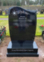 4ft Shooting Star Headstone