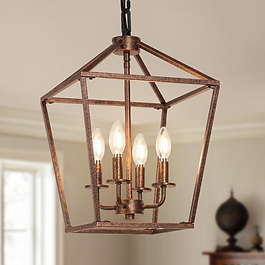 Copper Chandelier