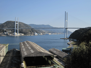 女神大橋の風景