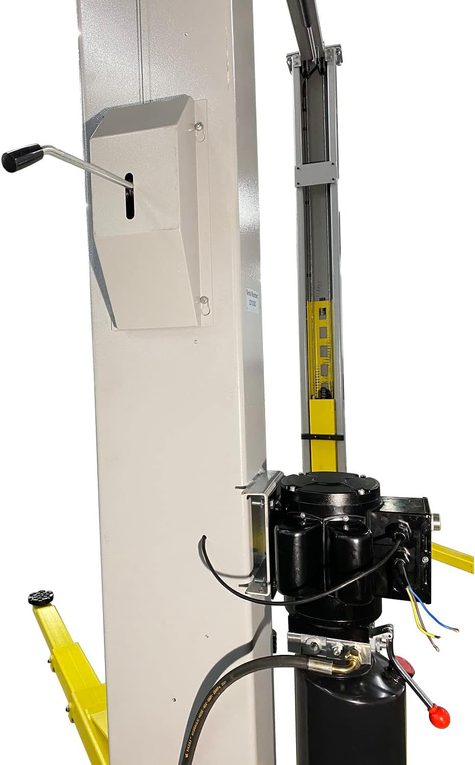 Thumbnail: TRIUMPH NTO-10A 10000Lbs Two Post Clear Floor Overhead Auto Lift Hoist Car Lift
