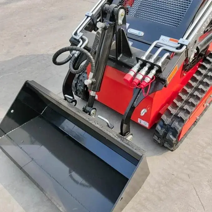 Thumbnail: TYPHON STOMP 507 1,760lbs Mini Skid Steer 13.5hp Gas EPA Engine USA