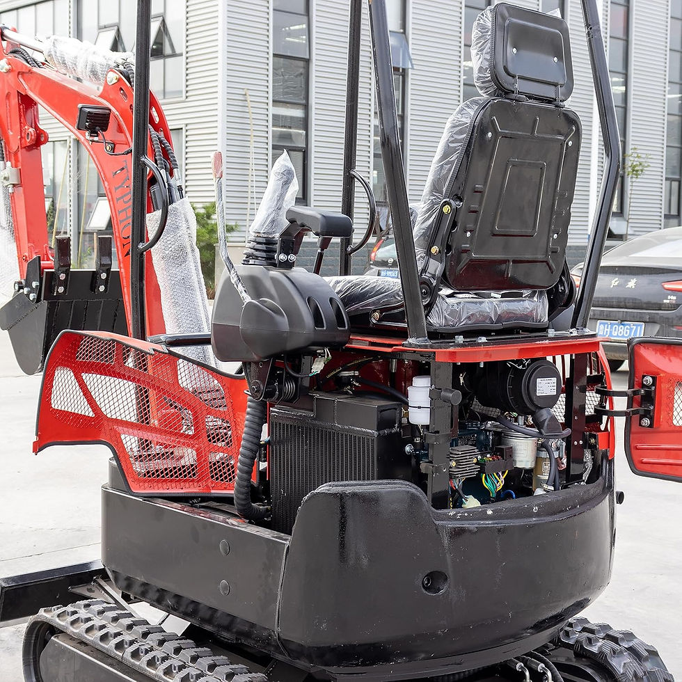 Thumbnail: 2025 Typhon Terror XVIII Rugged Mini Excavator 4000 lb Kubota D902
