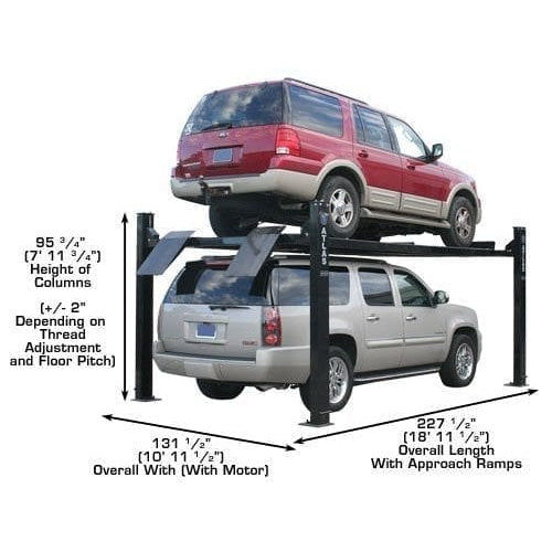 Thumbnail: Atlas Garage PRO9000 9,000 lb 4-Post Lift