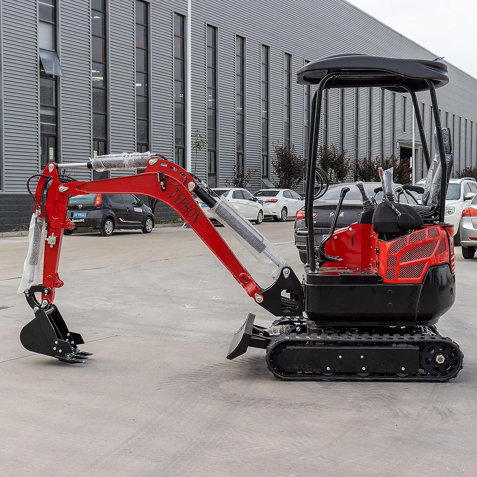 Thumbnail: 2025 Typhon Terror XVIII Rugged Mini Excavator 4000 lb Kubota D902