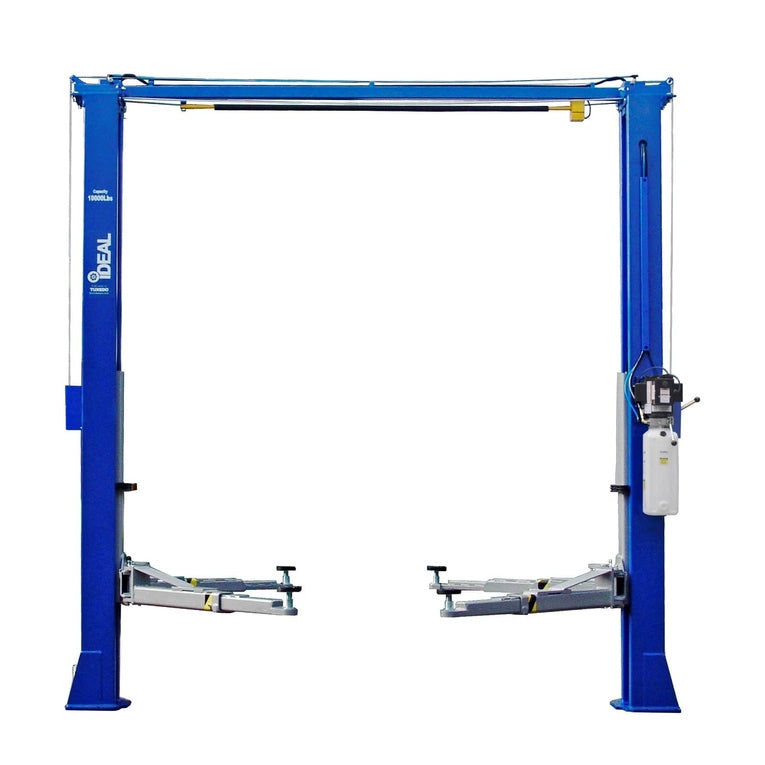 Thumbnail: iDEAL TP10KAC-DX 10,000 lb Two Post Clear Floor --Direct Drive -...