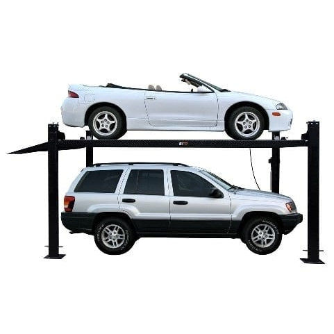 Thumbnail: Tuxedo FP8K-DX 8,000 lb Deluxe Storage Lift - Poly casters, drip trays, jack...