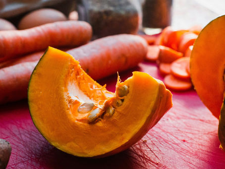 Pumpkin and carrots