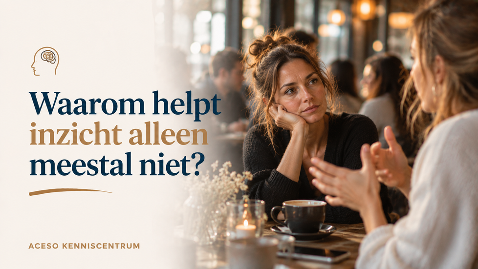 Waarom helpt inzicht alleen meestal niet?