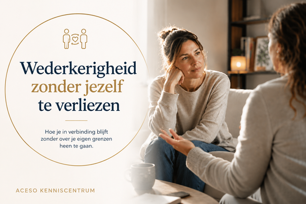 Wederkerigheid zonder jezelf te verliezen