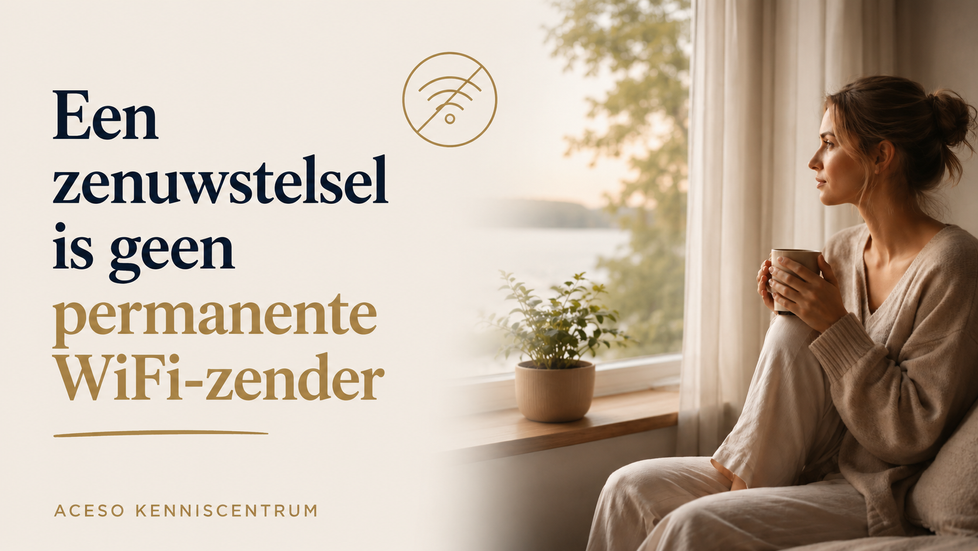 Een zenuwstelsel is geen permanente WiFi-zender