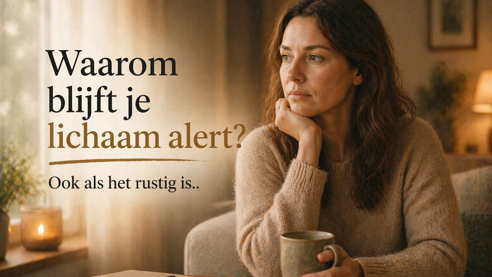 Waarom sommige mensen spanning blijven voelen, zelfs wanneer alles rustig is