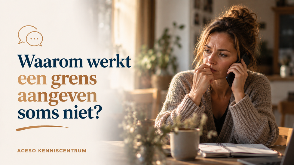 Waarom werkt een grens aangeven soms niet?