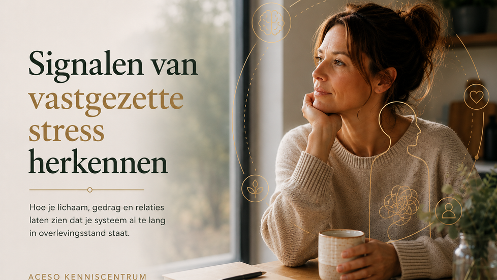 Signalen van vastgezette stress herkennen