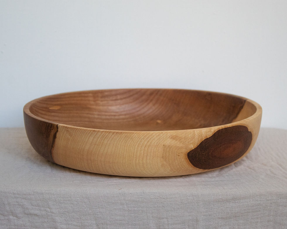 Thumbnail: Wooden Fruit Bowl