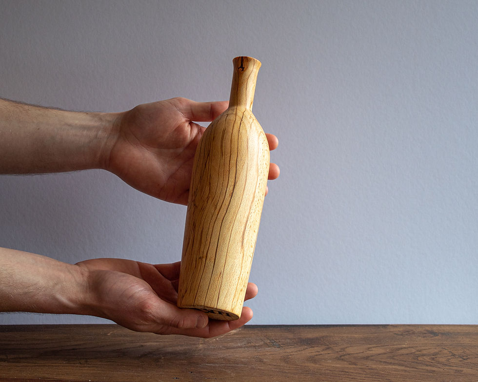 Wood-turned Vase