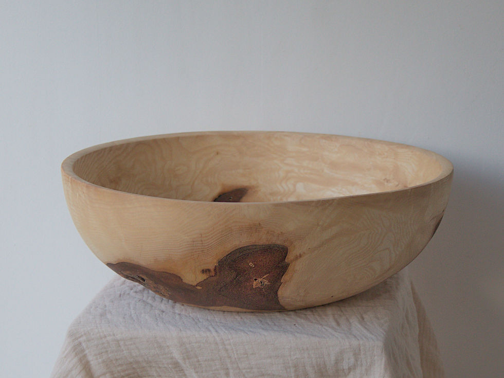 Thumbnail: Large Woodturned Bowl
